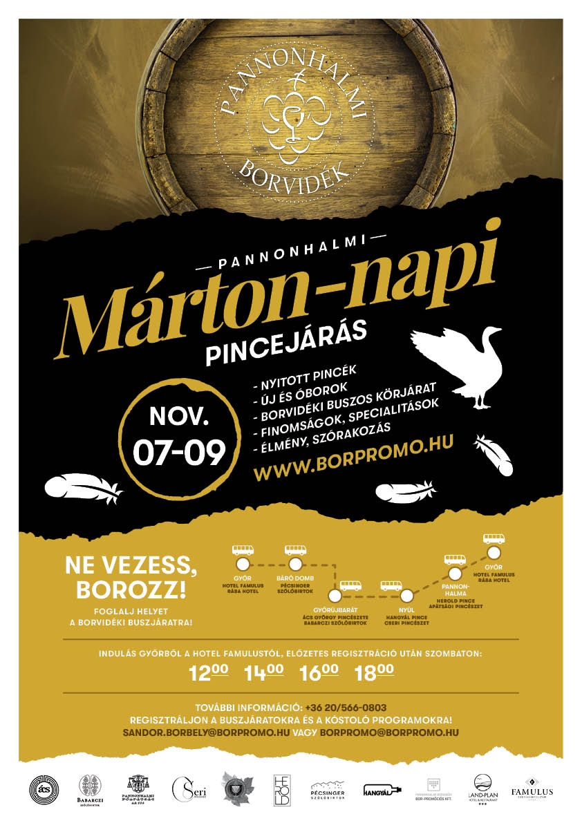 2025 Marton napi pincejaras plakat 1 | Pannonhalmi Főapátság Pincészete