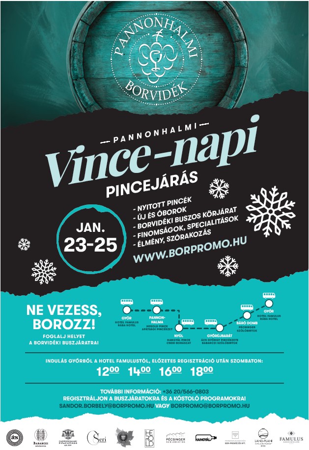 2026 Vince napi pincejaras plakat 1 | Pannonhalmi Főapátság Pincészete